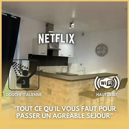 Grand T2 Sur Cour Apartmán *